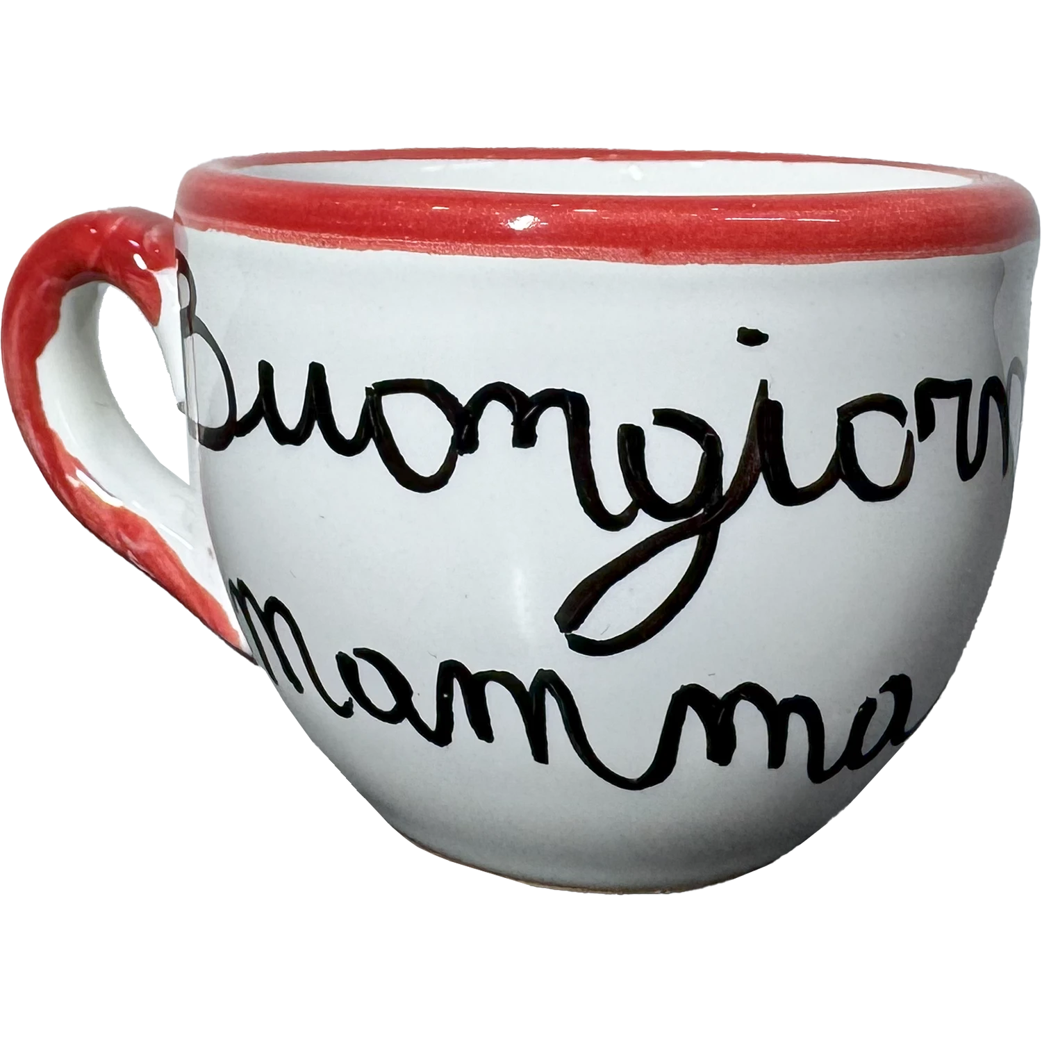 Tazzina "Buongiorno Mamma" – O’ caffè di mammà è sempre ‘o meglio! - Mamma' Art