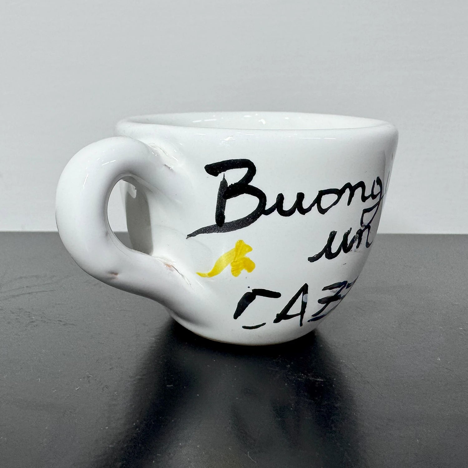 Tazzina Caffè "Buongiorno un C***o" – Per Mattine Senza Filtri!** - Mamma' Art