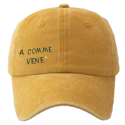 A COMME VENE – Il cappello zen (ma alla napoletana)