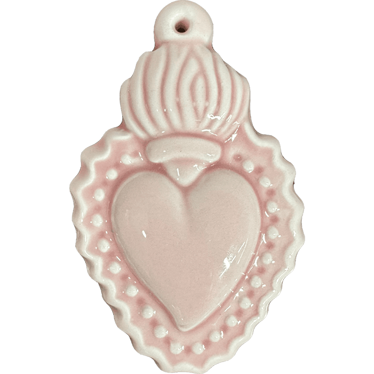 Sacro Cuore Mini – Amore e Portafortuna Scaramantico da Appendere - Mamma' Art