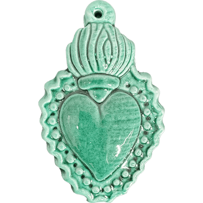 Sacro Cuore Mini – Amore e Portafortuna Scaramantico da Appendere - Mamma' Art